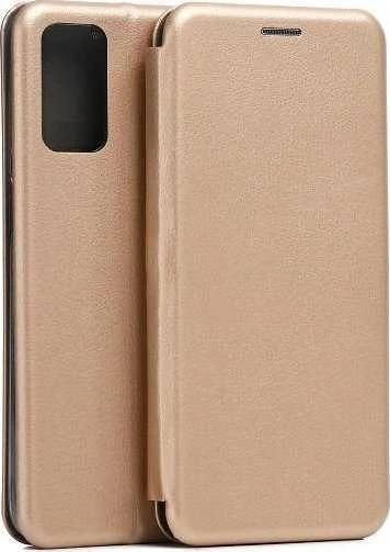 Beline Book Magnetic Moto G42 dėklas telefonui aukso spalvos