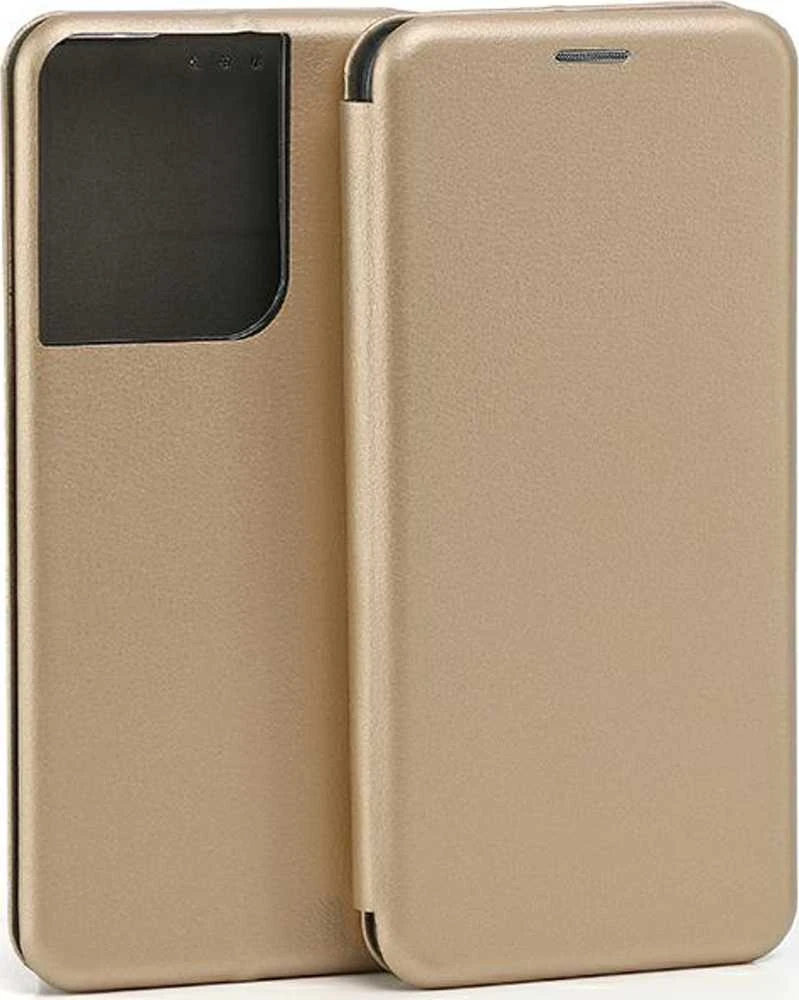 Beline Dėklas Book Magnetic Oppo Reno 8/auksinis