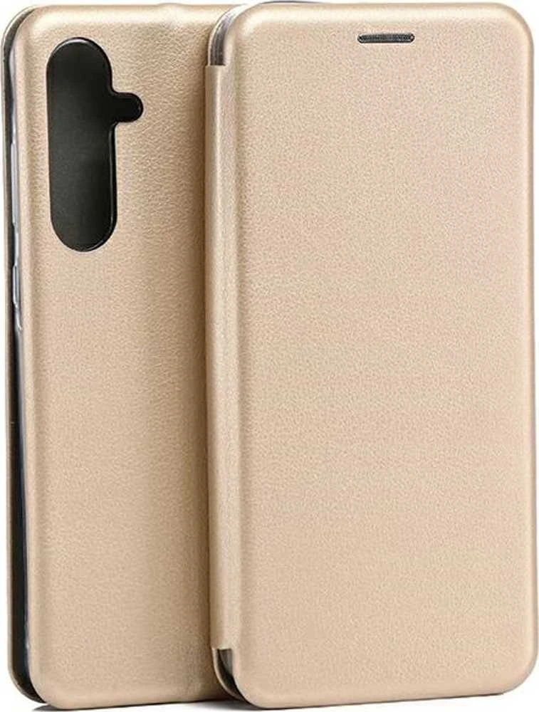 Beline Dėklas Book Magnetic Samsung A55A556 auksinis