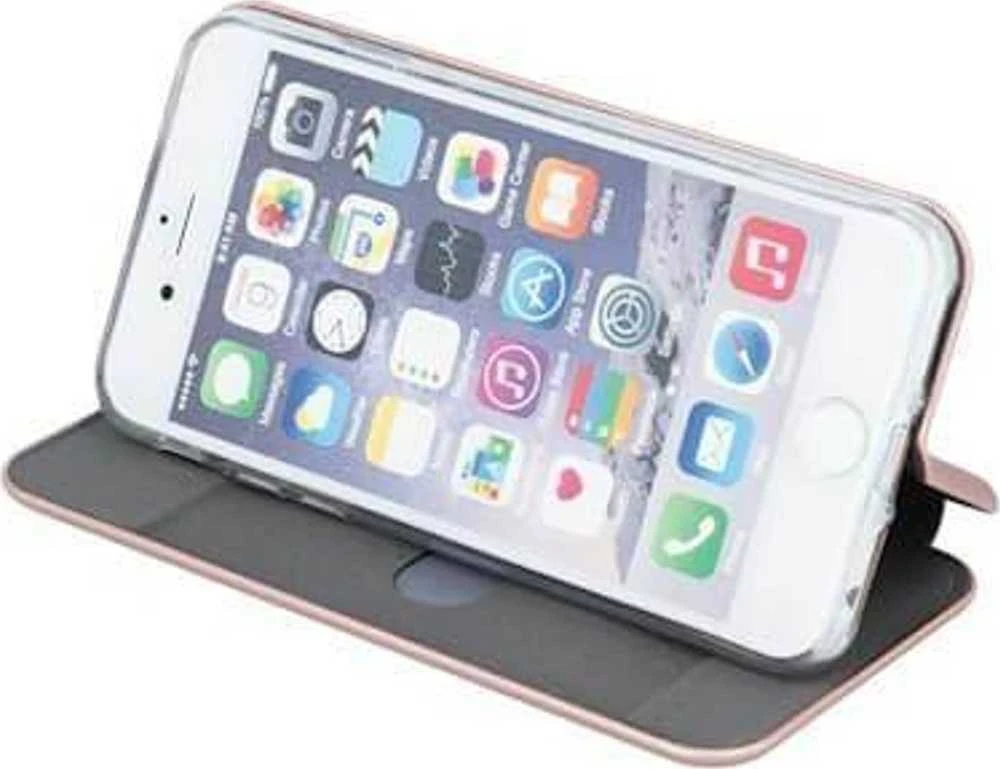 Beline Dėklas Book Magnetic Samsung A54 5GA546 rose auksinis