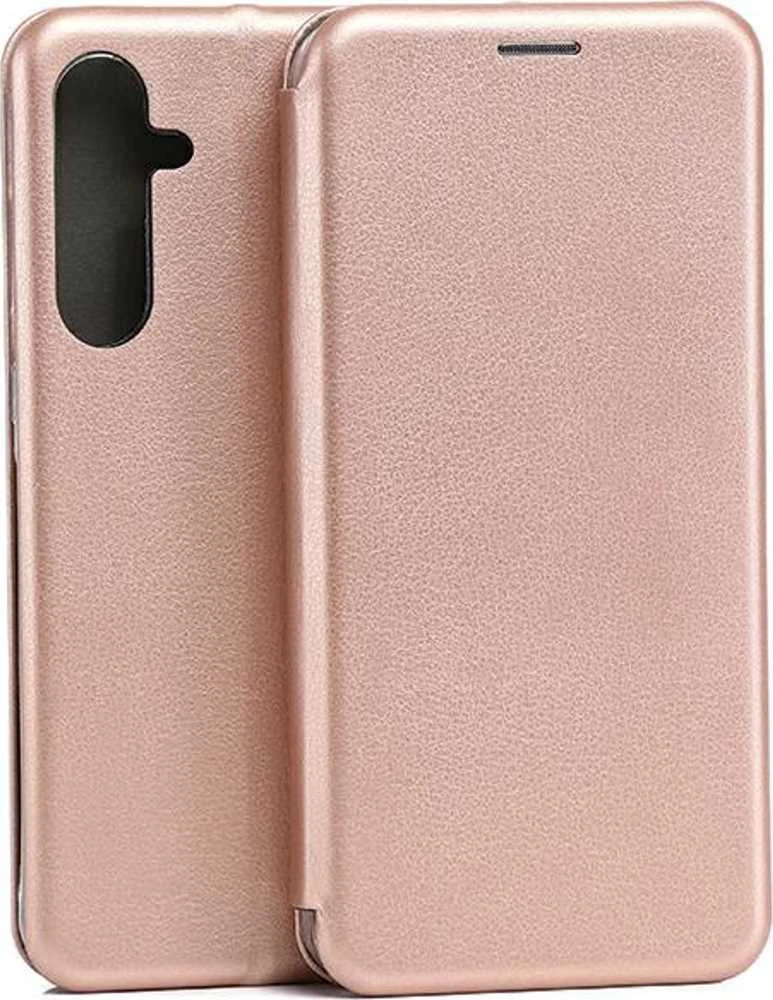 Beline Dėklas Book Magnetic Samsung A55A556 rose auksinis