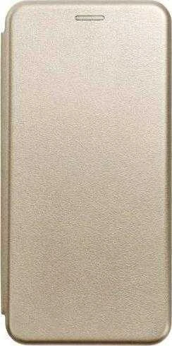 Beline Dėklas Book Magnetic Samsung Galaxy A22 4G LTE aukso spalvos