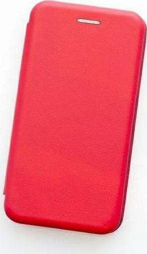 Beline Dėklas Book Magnetic Xiaomi Redmi Note 10 5G raudonos spalvos