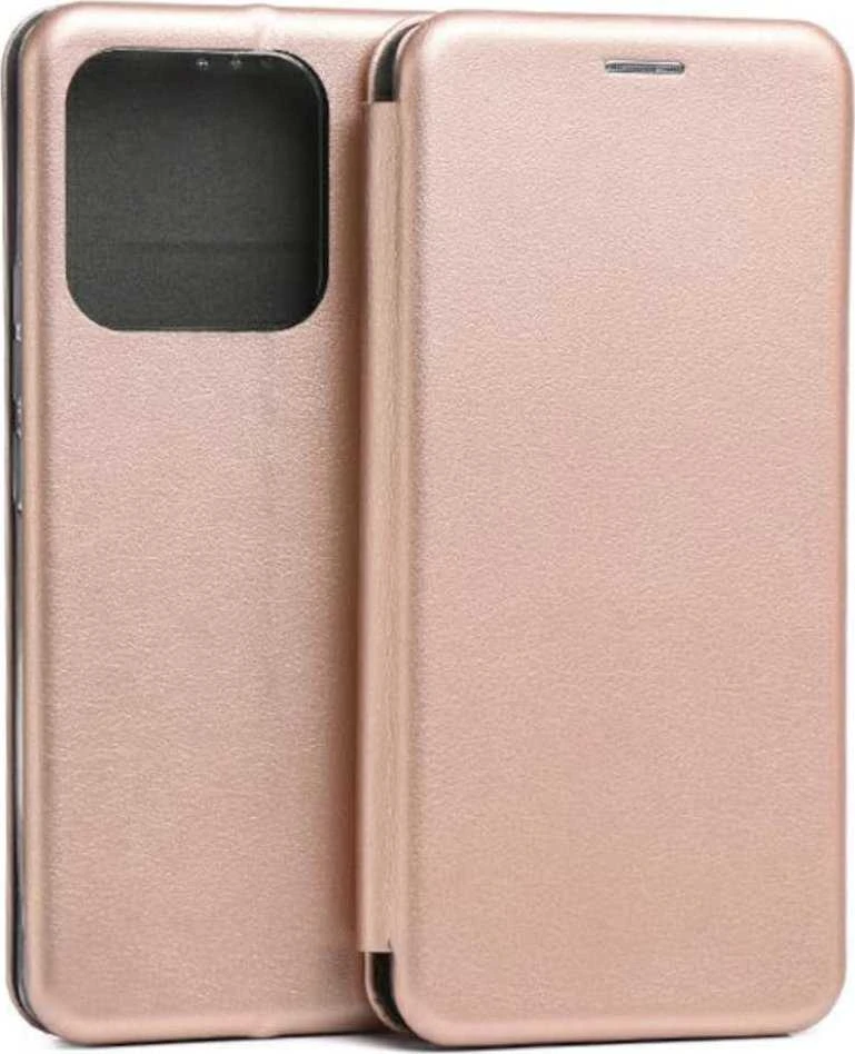 Beline Dėklas Book Magnetic Xiaomi Redmi Note 13 Pro+ 5G rose auksinis