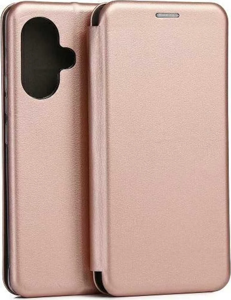Beline Dėklas Book Magnetic Xiaomi Redmi Note 13 Pro+ 5G rose auksinis