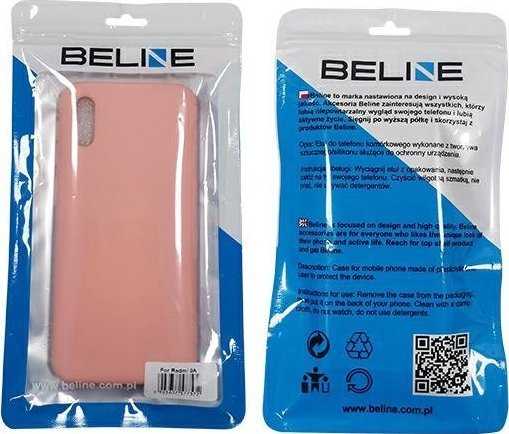 Beline silikoninis dėklas iPhone 13 / 14 6.1″ rožinio aukso spalvos