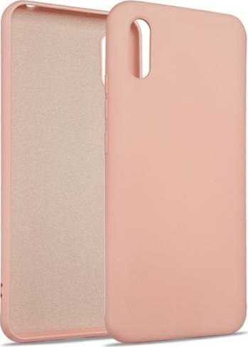 Beline silikoninis dėklas iPhone 13 / 14 6.1″ rožinio aukso spalvos