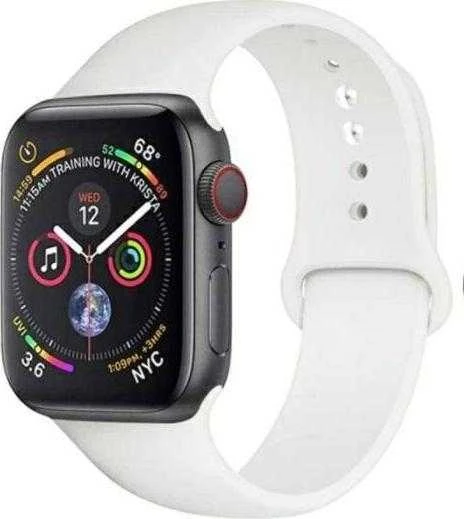 Beline Apple Watch Leather apyrankė38/40/41mm juodos spalvos