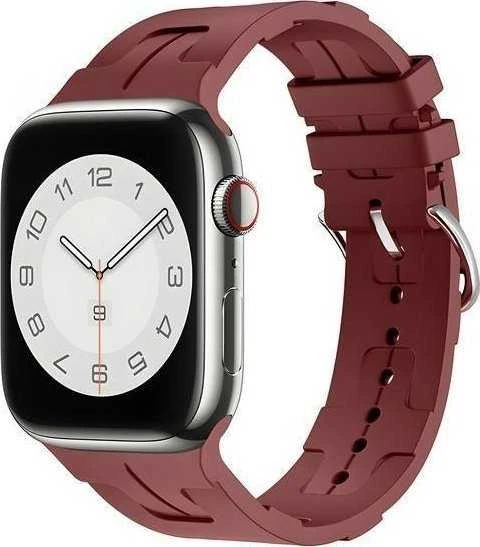 „Beline Apple Watch Silicone Ultra“ apyrankė 38/40/41mm Burgundijos/Kaštoninės spalvos dėžutėje