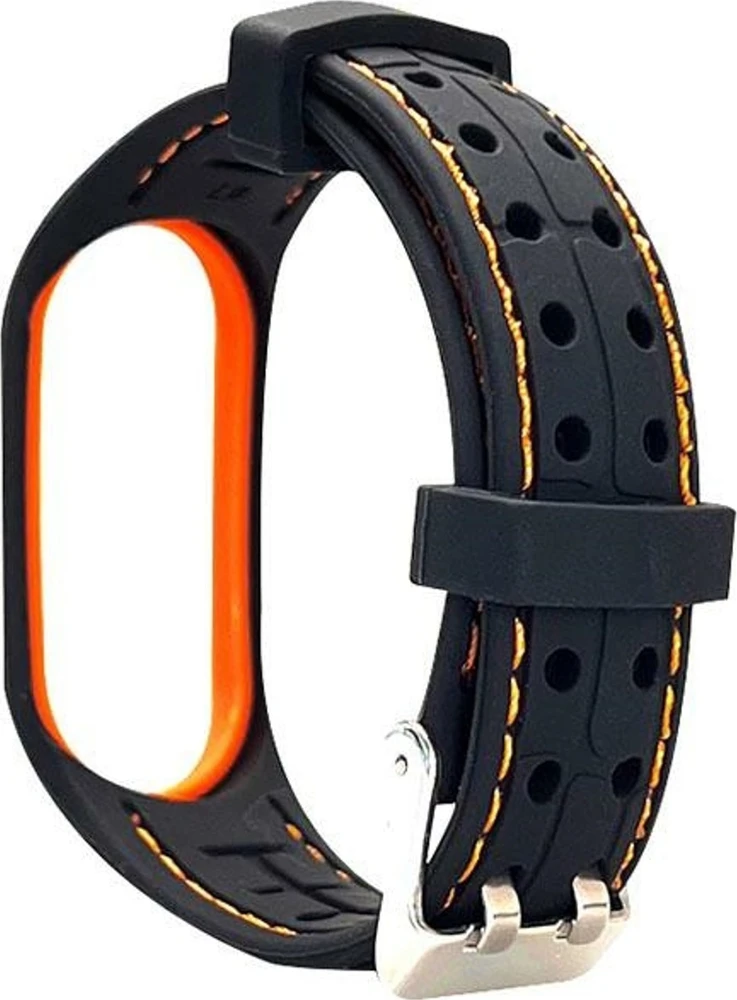 Beline Mi Band 7 Smart apyrankė juodos spalvos/oranžinės spalvos