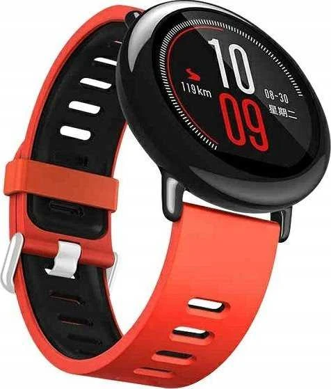 Beline Watch apyrankė 20mm Double ColorSilicone Raudona/juodos spalvos Box