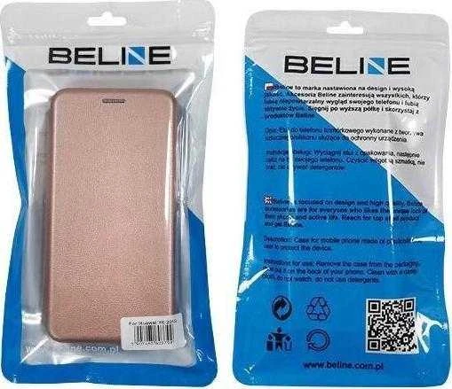 Beline Book Magnetic Dėklas Realme 7 Pro Rose Gold