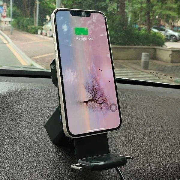 Beline car holder with inductive charging BLNWCH01 3in1 Išmanusis telefonas/iWatch/Airpods
