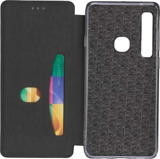 Beline Dėklas Book Magnetic Redmi 9A rožinio aukso spalvos
