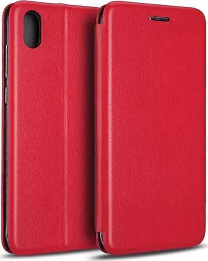 Beline Dėklas Book Magnetic Redmi 9A raudonos spalvos