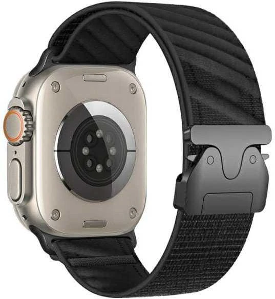 Beline Apple Watch Oblique apyrankė 42/44/45/49mm juodos spalvos