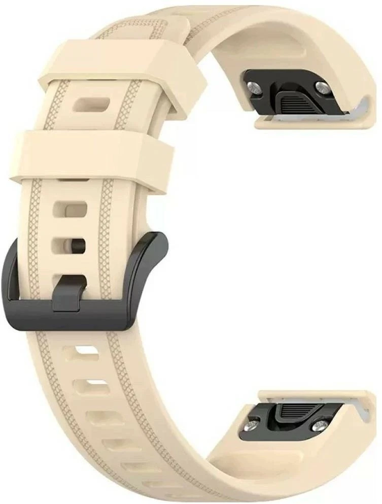 Dirželis Beline Silicone do Garmin Fenix E/Fenix 8/Fenix 7 Pro/MARQ Gen2/Epix Pro Gen2 star light