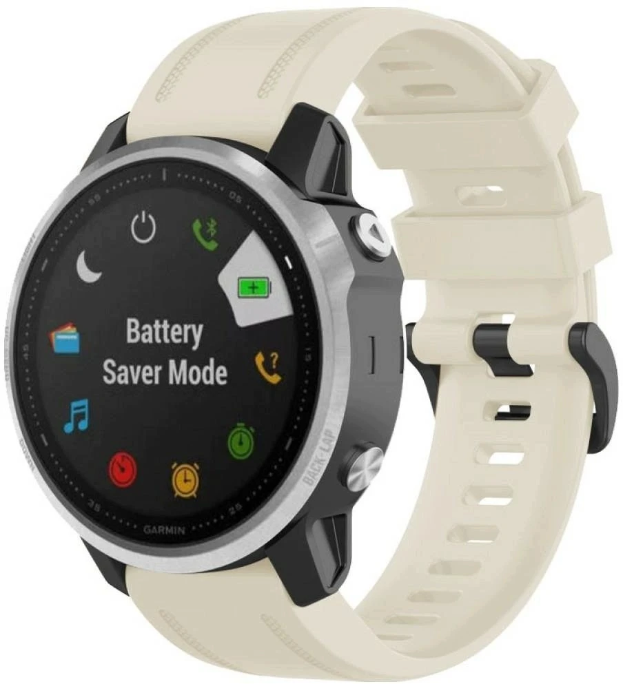 „Beline“ silikoninis dirželis, skirtas „Garmin Fenix 8/Fenix 7S/Fenix 6S/Fenix 5S/mk3/mk3i/Instinct 2S“ žvaigždės formos