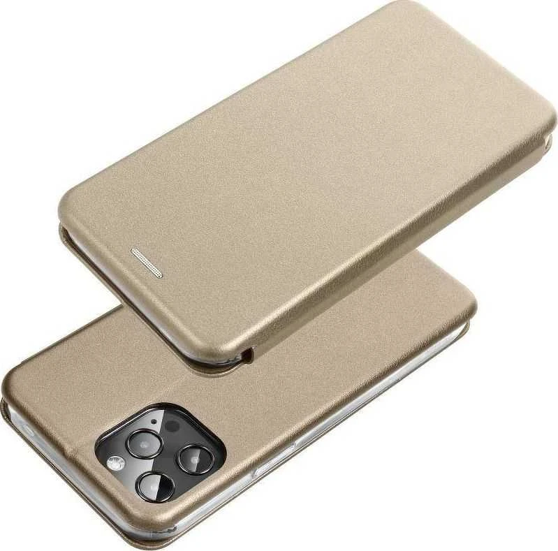 Beline Dėklas Book Magnetic Xiaomi Redmi 9 auksinis
