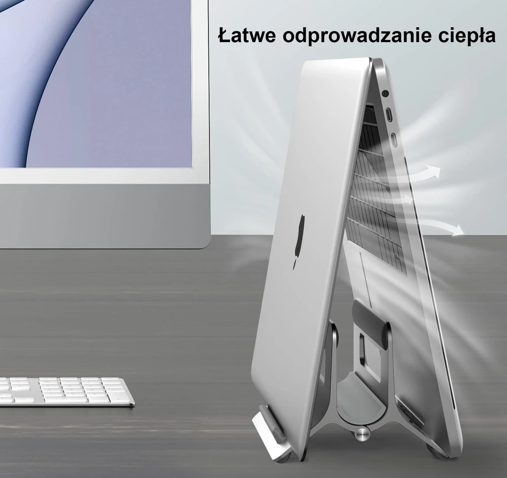 SODI Gravity stovas MacBook SMS-300 pilkas