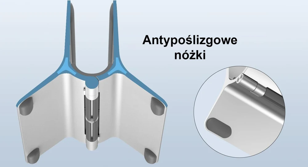 SODI Gravity stovas MacBook SMS-300 pilkas