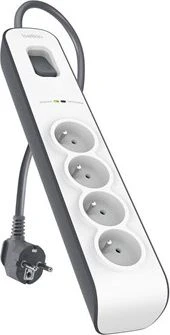 Belkin 4 lizdų maitinimo lizdas 2m, baltas (BSV400ca2M)