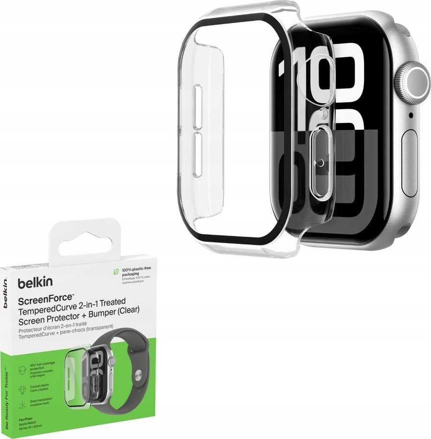 Belkin Apsauginis stiklas na Apple Watch seria 10. 42mm