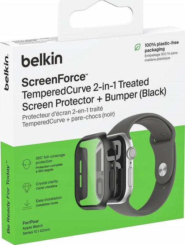 Belkin SCREENFORCE TEMPEREDCURVE 2 IN - 360 ANTIBAKTERIELLER DISPLAYSCHU
