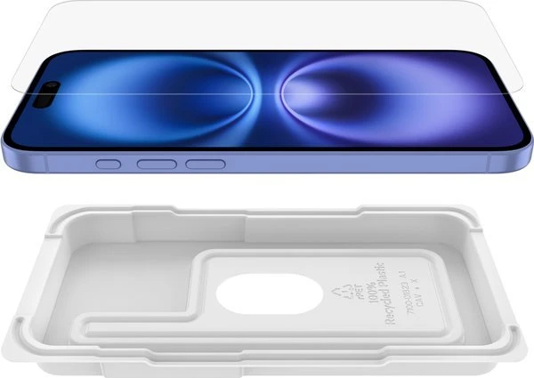 Belkin Apsauginis stiklas ScreenForce Invisiglass iP 16plus/15plus/14pro Max