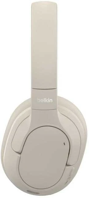 Ausinės Belkin Soundform Isolate OverEar belaidės Smėlio spalvos (AUD008HQSA)