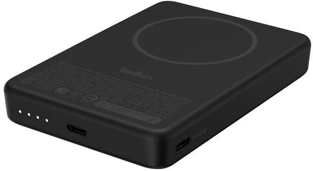Belkin Bank mocy 5000 mAh belaidės ładowanie juoda (BPD016HQBK)
