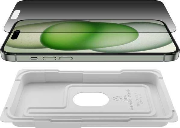 Belkin „SCREENFORCE PRO“ grūdintas stiklas A – skirtas „iPhone 15 PLUS“ / „14 PRO MAX“