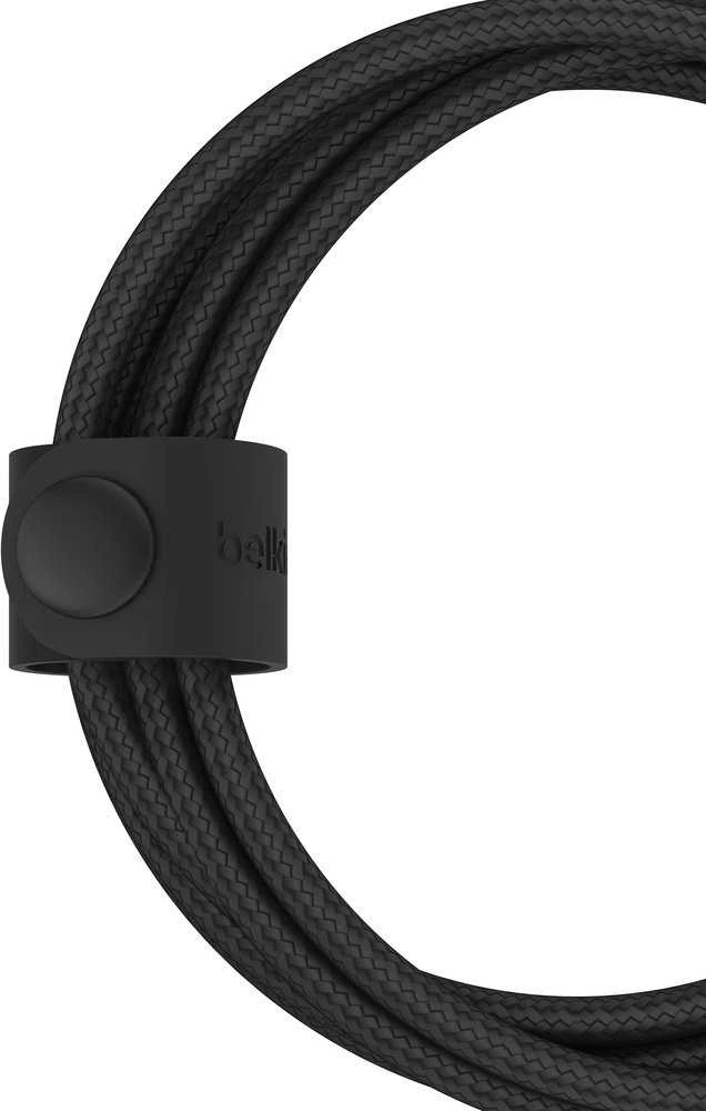 Belkin BOOST CHARGE 2-in-1 įkroviklis su USB-C/Lig. 1,5 m sw.CAC003hq1.5MBK