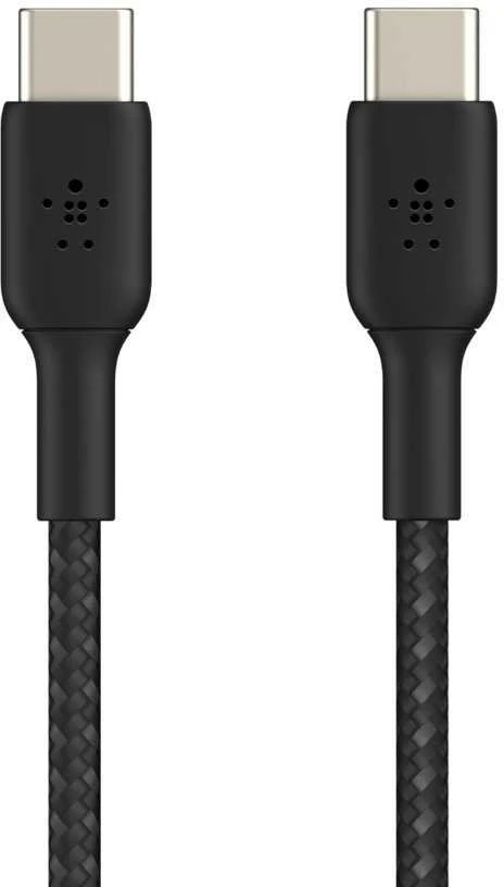 Kabelis USB Belkin USB-C - USB-C 2 m Juodas (CAB004BT2MBK)