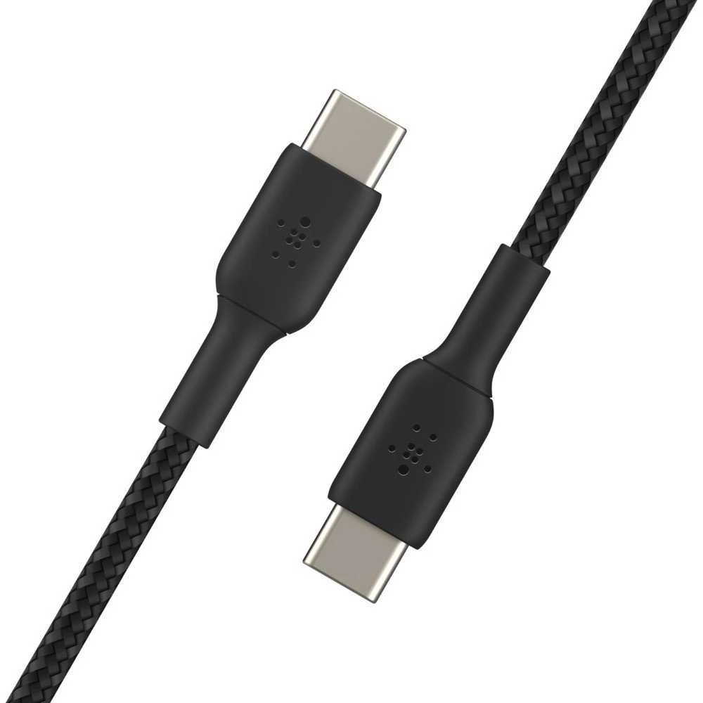 Kabelis USB Belkin USB-C - USB-C 2 m Juodas (CAB004BT2MBK)