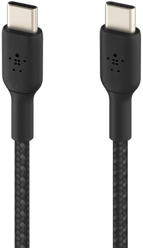 Kabelis USB Belkin USB-C - USB-C 2 m Juodas (CAB004BT2MBK)