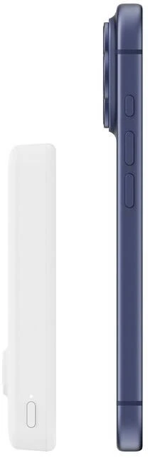 Belkin magnetinis belaidis išorinis akumuliatorius 10 000 mAh, Qi2, 15 W, BPD016hqWH