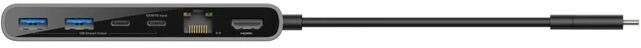 Belkin CONNECT USB-C 8 viename šakotuvas su dviem USB-C prievadais, INC024hqSGY