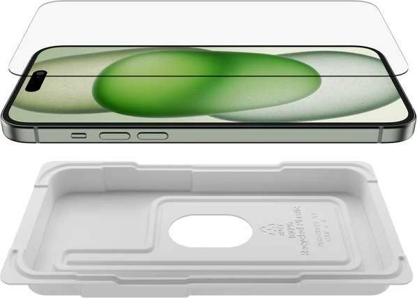 Belkin „SCREENFORCE PRO“ grūdintas stiklas A – skirtas „iPhone 15 PLUS“ / „14 PRO MAX“