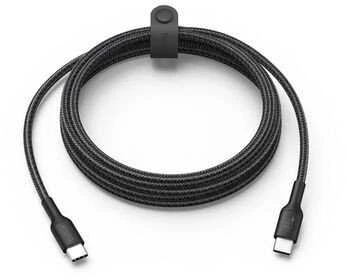 Belkin USB kabelis USB-C - USB-C 2 m juodas (ENA008HQ2MBK)