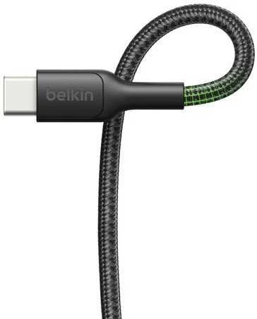 Belkin USB kabelis USB-C - USB-C 2 m juodas (ENA008HQ2MBK)