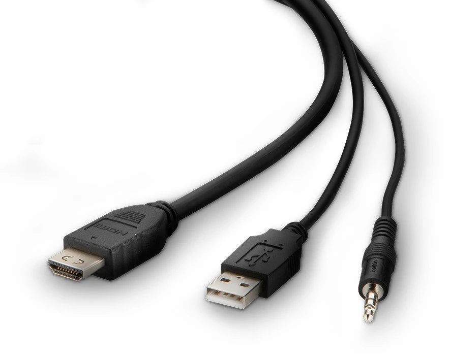 Belkin F1Dn1Ccbl Kvm Cable Juodas 3 M