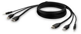 Belkin F1Dn1Ccbl Kvm Cable Juodas 3 M