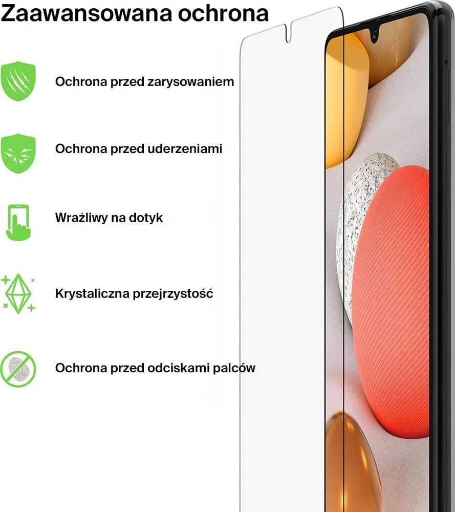 Belkin Glass, skirtas Samsung A42, grūdintas stiklas, su aplikatoriumi