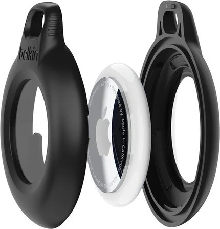 „Belkin Kx4“ – vandeniui atsparus raktų laikiklis, skirtas „AirTag“