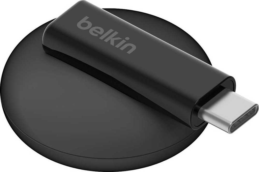 Belkin nešiojamas kroviklis USB-C Apple Watch, juodas (WIZ022GLBK-B1)
