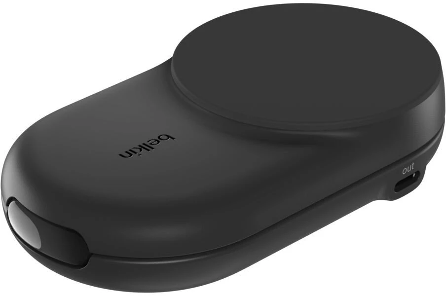 Įkroviklis Belkin Įkroviklis magnetyczna Qi2 25 W, składana 2w1, maitinimo šaltinis 45W, juoda