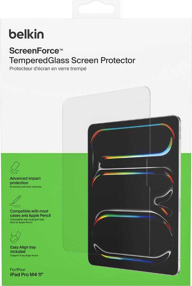 Belkin SCREENFORCE TEMPEREDGLASS DISPL
