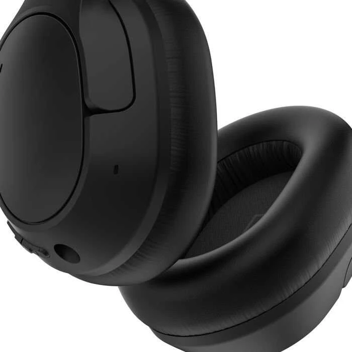 Belkin SoundForm juodos ausinės iš arti