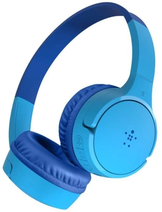 Belkin Mėlyna SOUNDFORM MINI WIRED ON-EAR - Ausinės - USB-C 3.5MM Mėlynas